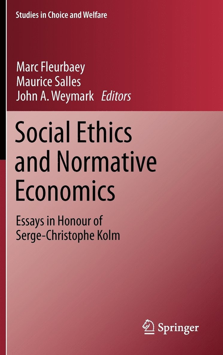 Social Ethics and Normative Economics 1