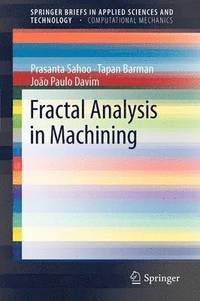bokomslag Fractal Analysis in Machining