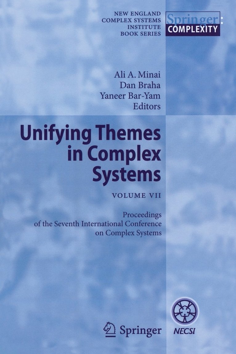Unifying Themes in Complex Systems VII 1
