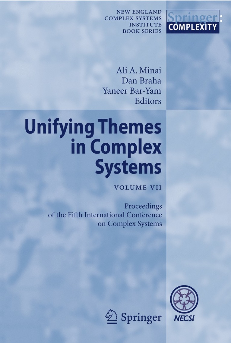 Ali A. Minai, Dan Braha, Yaneer Bar-Yam - Unifying Themes in Complex Systems VII, Häftad