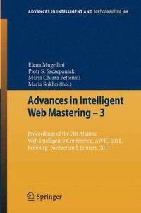 bokomslag Advances in Intelligent Web Mastering - 3