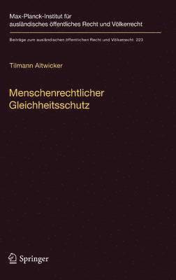 Menschenrechtlicher Gleichheitsschutz 1