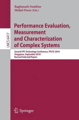 Performance Evaluation and Benchmarking 1