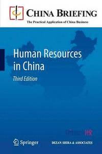 bokomslag Human Resources in China