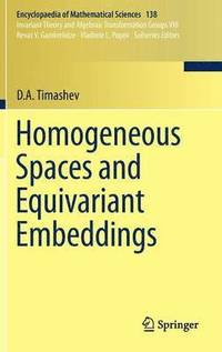 bokomslag Homogeneous Spaces and Equivariant Embeddings