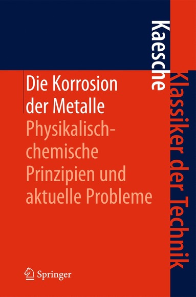 bokomslag Die Korrosion der Metalle