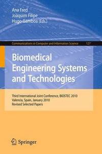 bokomslag Biomedical Engineering Systems and Technologies