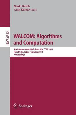 WALCOM: Algorithms and Computation 1