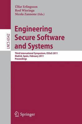 bokomslag Engineering Secure Software and Systems