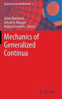 bokomslag Mechanics of Generalized Continua