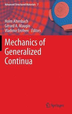 bokomslag Mechanics of Generalized Continua