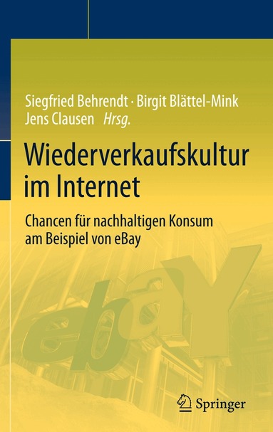 Siegfried Behrendt, Birgit Blättel-Mink, Jens Clausen - Wiederverkaufskultur im Internet, Inbunden
