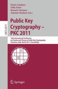 bokomslag Public Key Cryptography -- PKC 2011