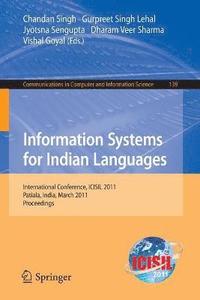 bokomslag Information Systems for Indian Languages