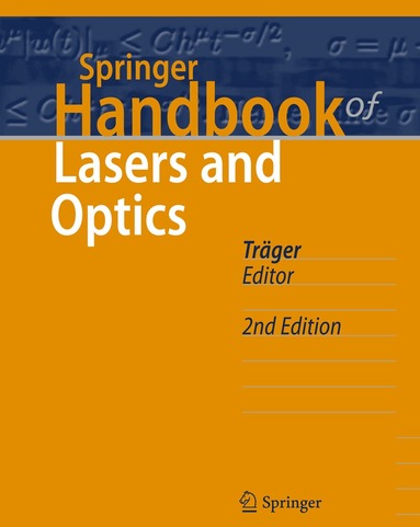 Frank Träger - Springer Handbook of Lasers and Optics, Inbunden