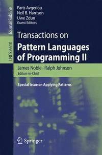 bokomslag Transactions on Pattern Languages of Programming II