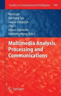 bokomslag Multimedia Analysis, Processing and Communications