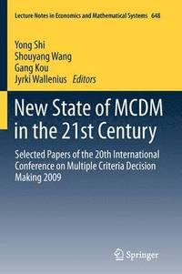 bokomslag New State of MCDM in the 21st Century