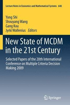 bokomslag New State of MCDM in the 21st Century