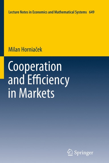 bokomslag Cooperation and Efficiency in Markets