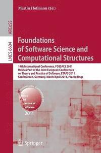 bokomslag Foundations of Software Science and Computational Structures