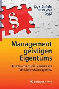 bokomslag Management geistigen Eigentums