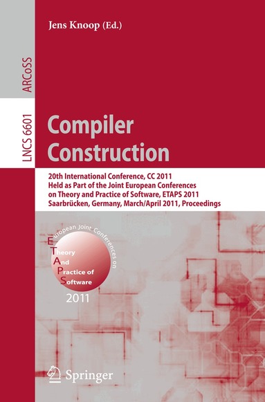 Jens Knoop - Compiler Construction, Häftad