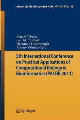 bokomslag 5th International Conference on Practical Applications of Computational Biology & Bioinformatics