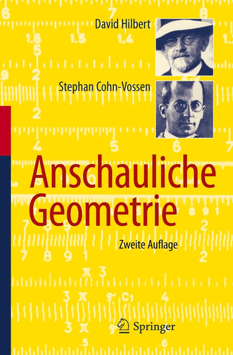 David Hilbert, Stephan Cohn-Vossen - Anschauliche Geometrie, Häftad