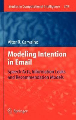 Modeling Intention in Email 1