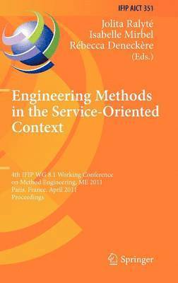 bokomslag Engineering Methods in the Service-Oriented Context