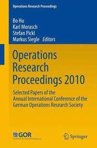 bokomslag Operations Research Proceedings 2010