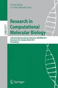 bokomslag Research in Computational Molecular Biology