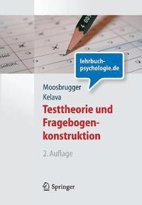 bokomslag Testtheorie Und Fragebogenkonstruktion