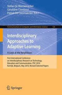 bokomslag Interdisciplinary Approaches to Adaptive Learning: A Look at the Neighbours