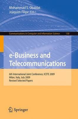 bokomslag e-Business and Telecommunications