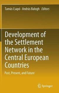 bokomslag Development of the Settlement Network in the Central European Countries