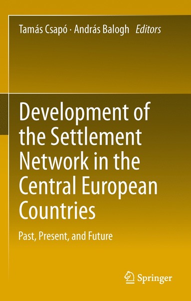 bokomslag Development of the Settlement Network in the Central European Countries