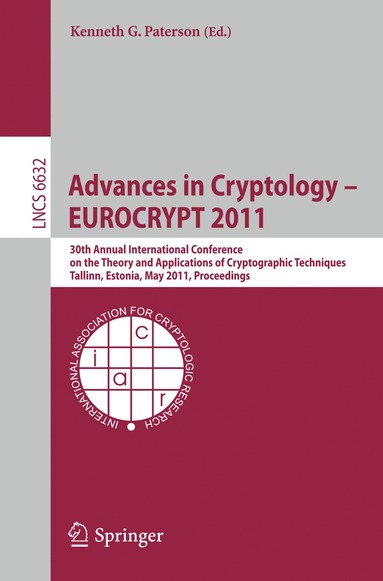 bokomslag Advances in Cryptology - EUROCRYPT 2011
