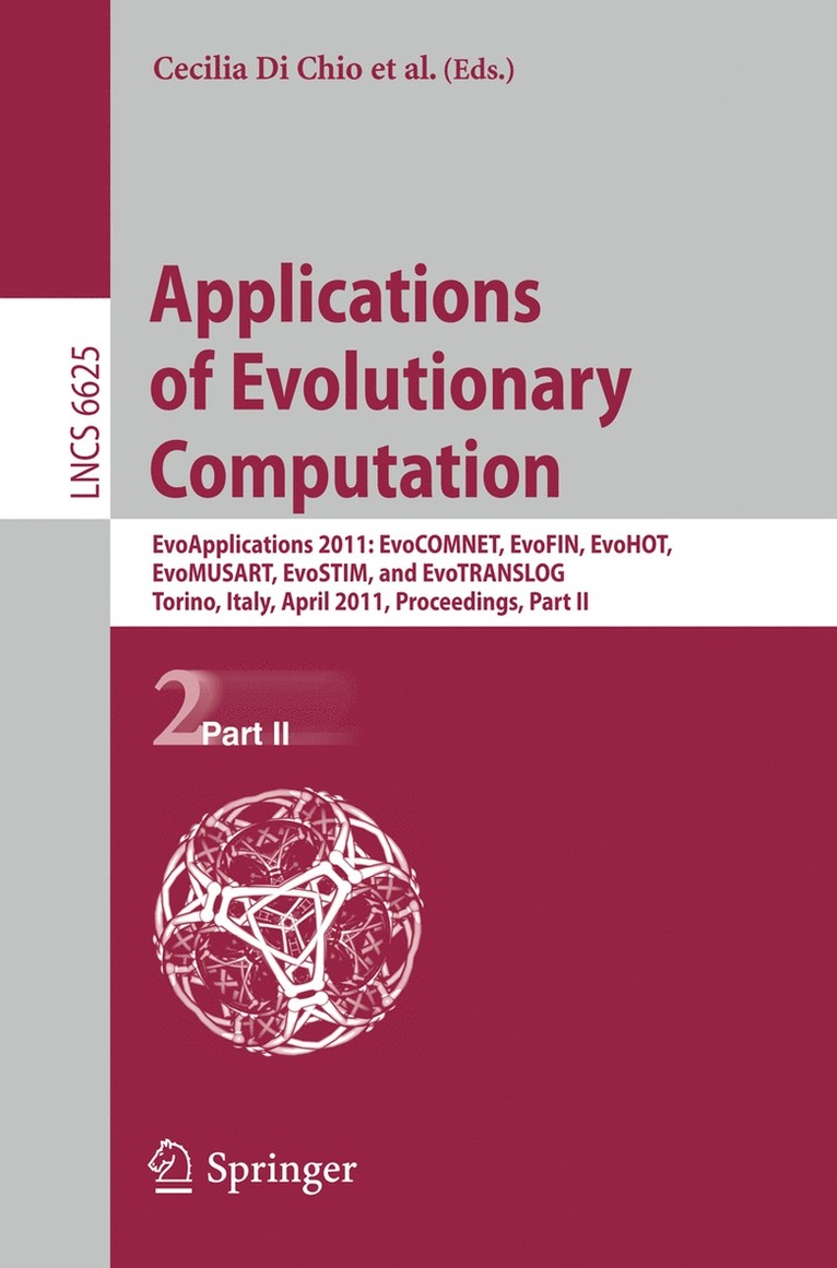 Cecilia Di Chio - Applications of Evolutionary Computation, Häftad