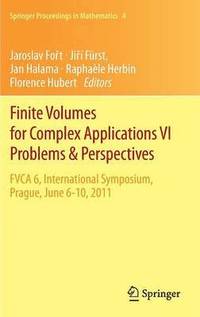 bokomslag Finite Volumes for Complex Applications VI   Problems & Perspectives