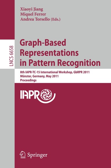 Xiaoyi Jiang, Miquel Ferrer, Andrea Torsello - Graph-Based Representations in Pattern Recognition, Häftad