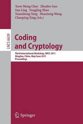 Coding and Cryptology 1