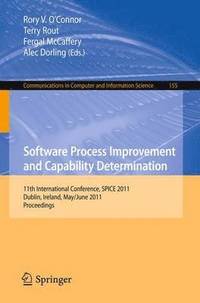 bokomslag Software Process Improvement and Capability Determination