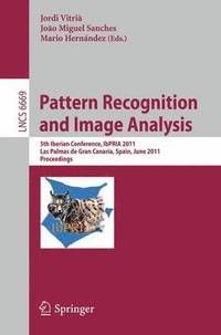 bokomslag Pattern Recognition and Image Analysis