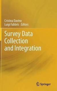 bokomslag Survey Data Collection and Integration