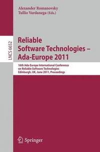 bokomslag Reliable Software Technologies  Ada-Europe 2011