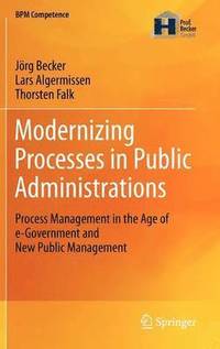 bokomslag Modernizing Processes in Public Administrations