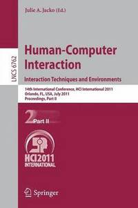 bokomslag Human-Computer Interaction: Interaction Techniques and Environments