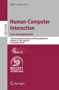bokomslag Human-Computer Interaction: Users and Applications